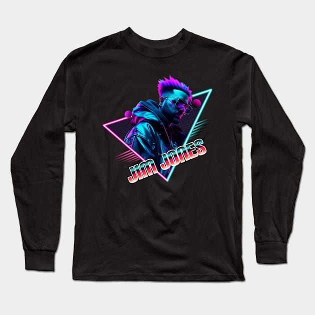 Jim jones Long Sleeve T-Shirt by Olivia alves